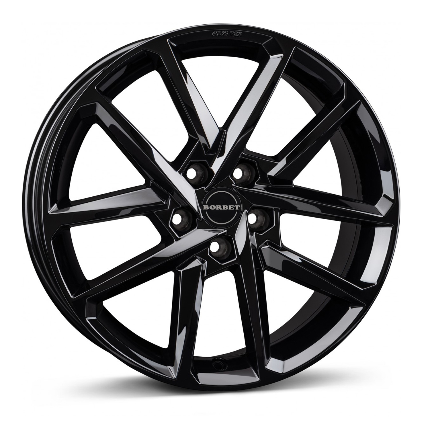 Borbet Wheel N 7,5x18 ET41 5x112 18 Inch black glossy