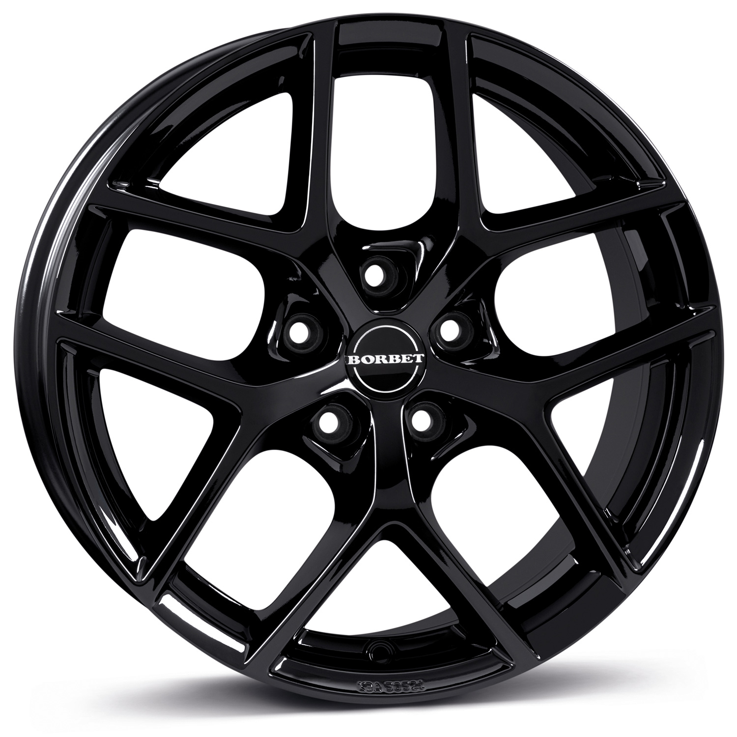 Borbet Wheel Y 8,5x19 ET48 5x114.3 19 Inch black glossy