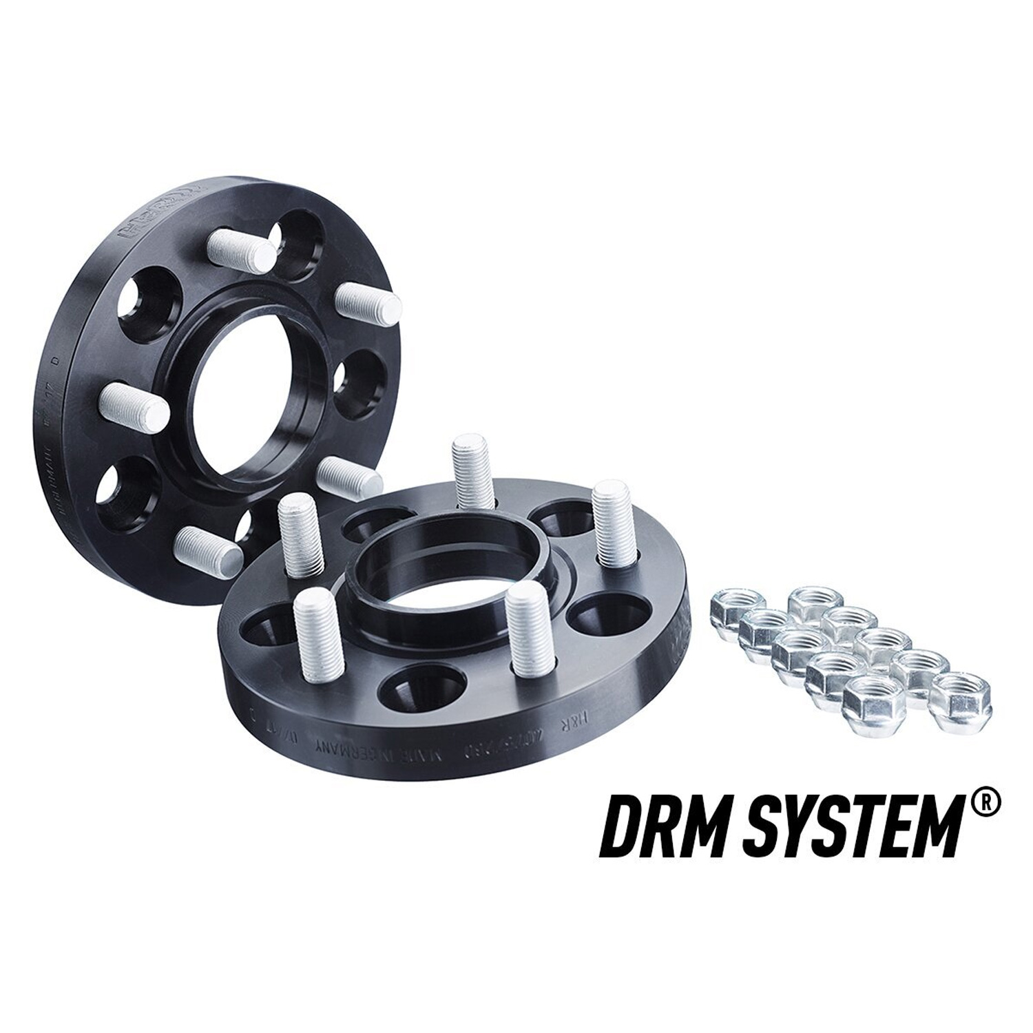 H&R Spacers 2x25mm B5075644 for Honda Civic