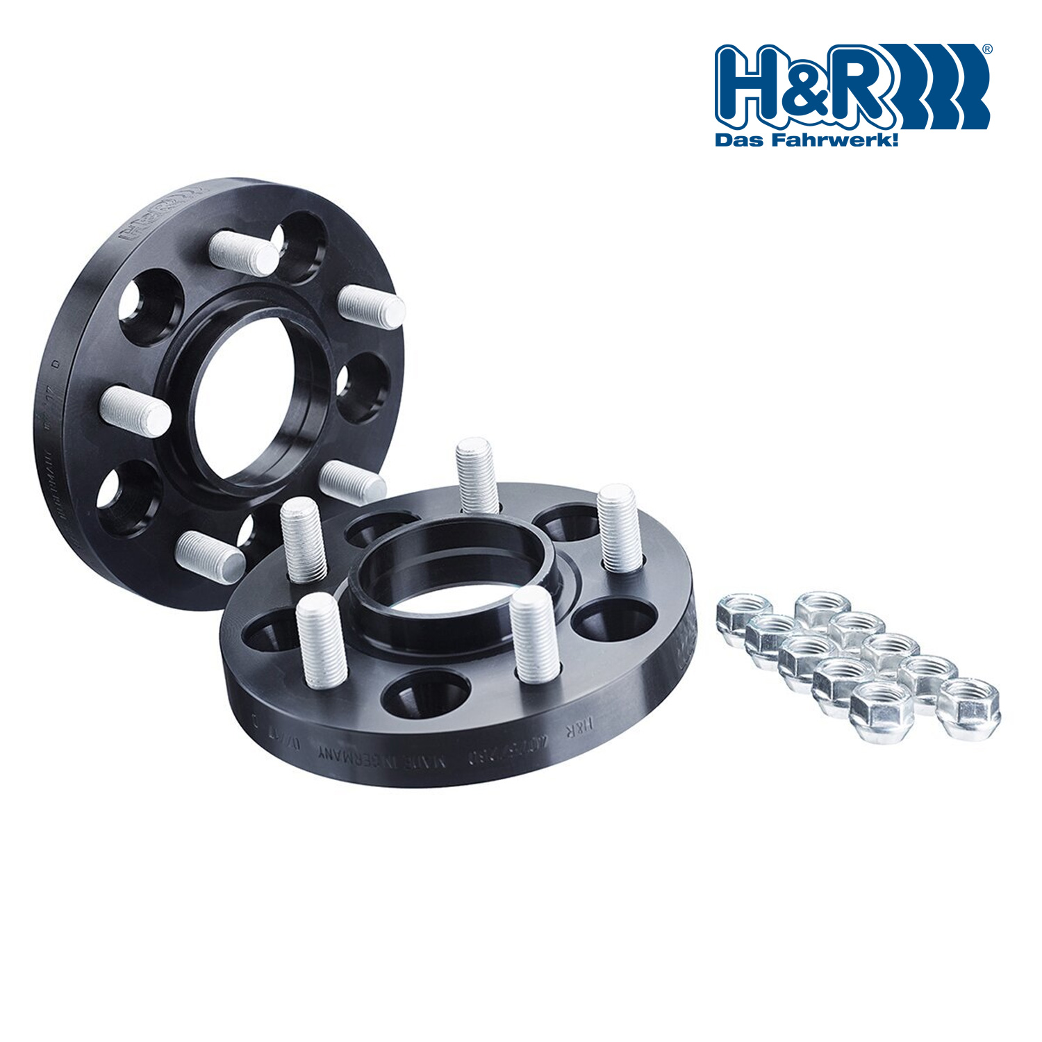 H&R Spacers 2x25mm B5075644 for Honda Civic