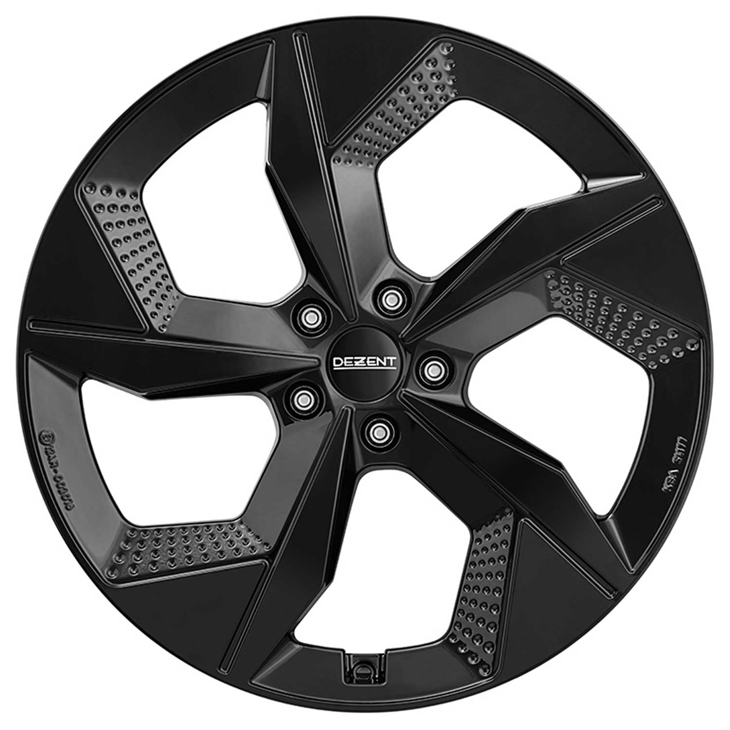DEZENT wheel AO black 7.5x19 ET32 5x112 19 Inch