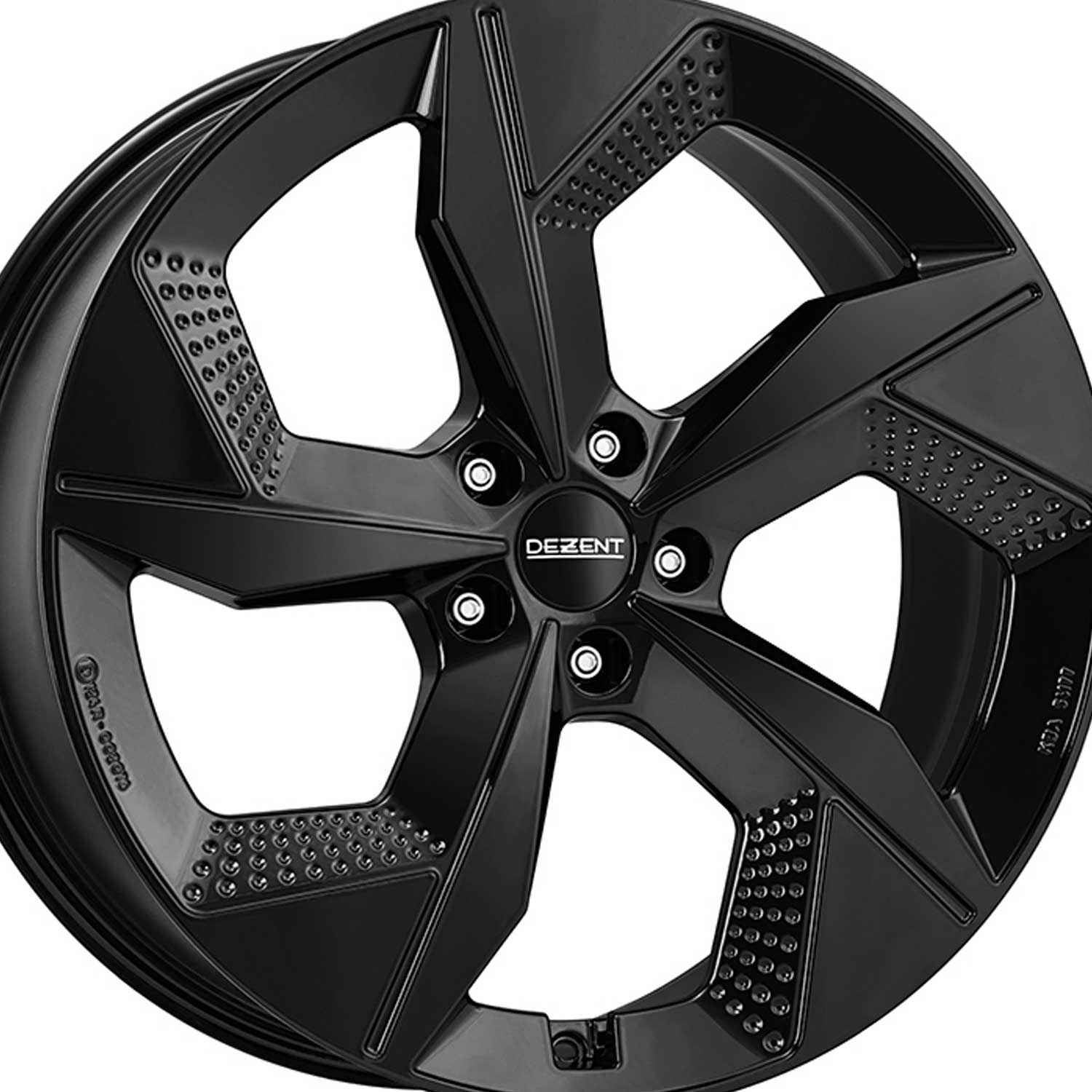 DEZENT wheel AO black 7.5x19 ET32 5x112 19 Inch