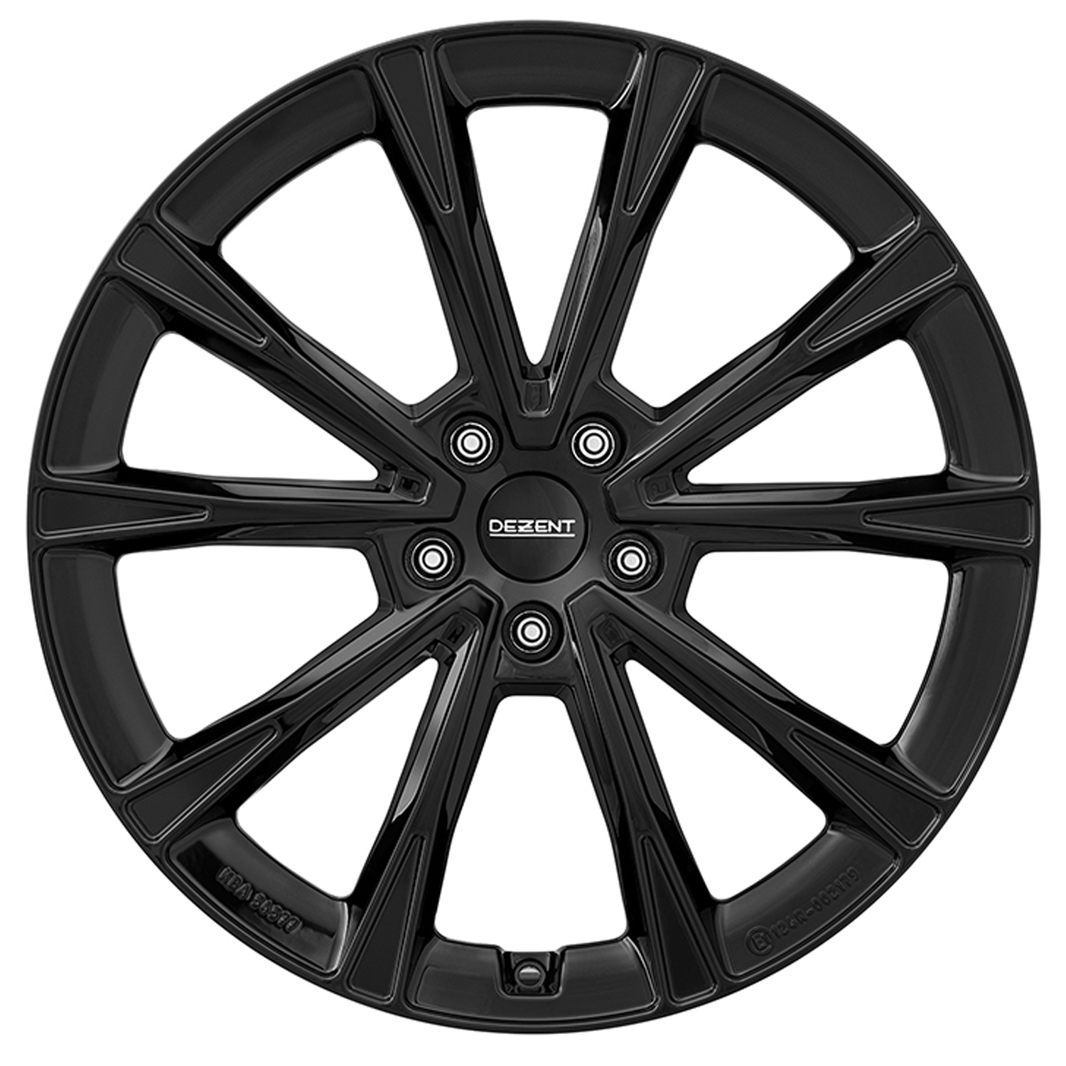DEZENT wheel AR black 7.5x19 ET40 5x112 19 Inch