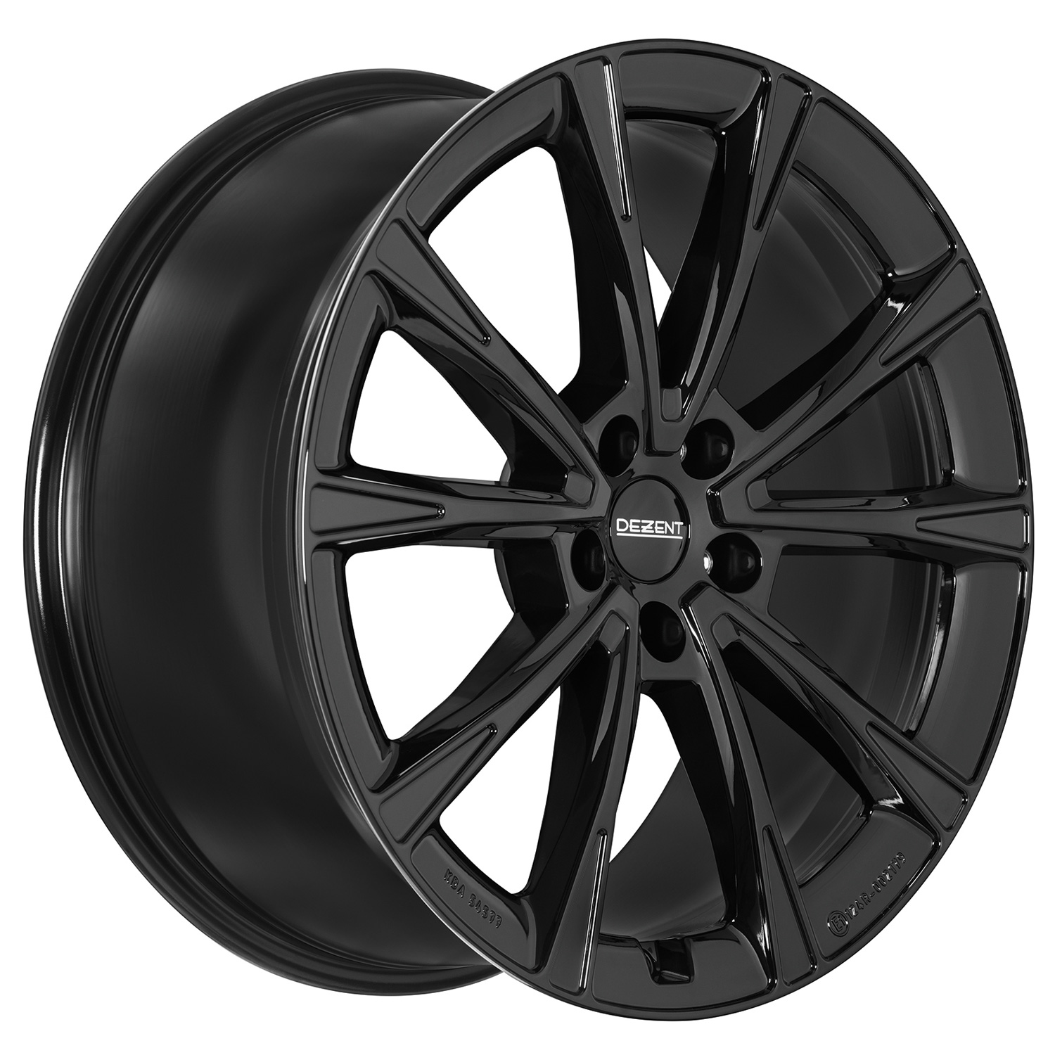 DEZENT wheel AR black 7.5x19 ET40 5x112 19 Inch