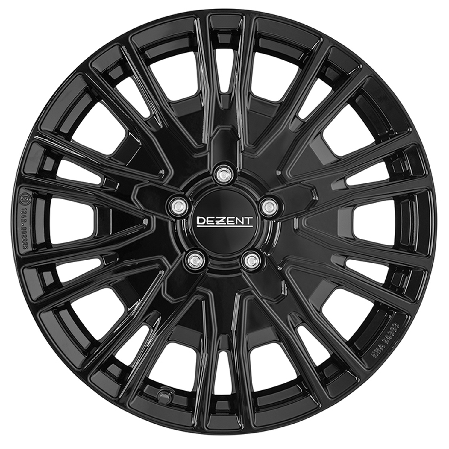 DEZENT wheel KE black 7.5x18 ET43 5x130 18 Inch