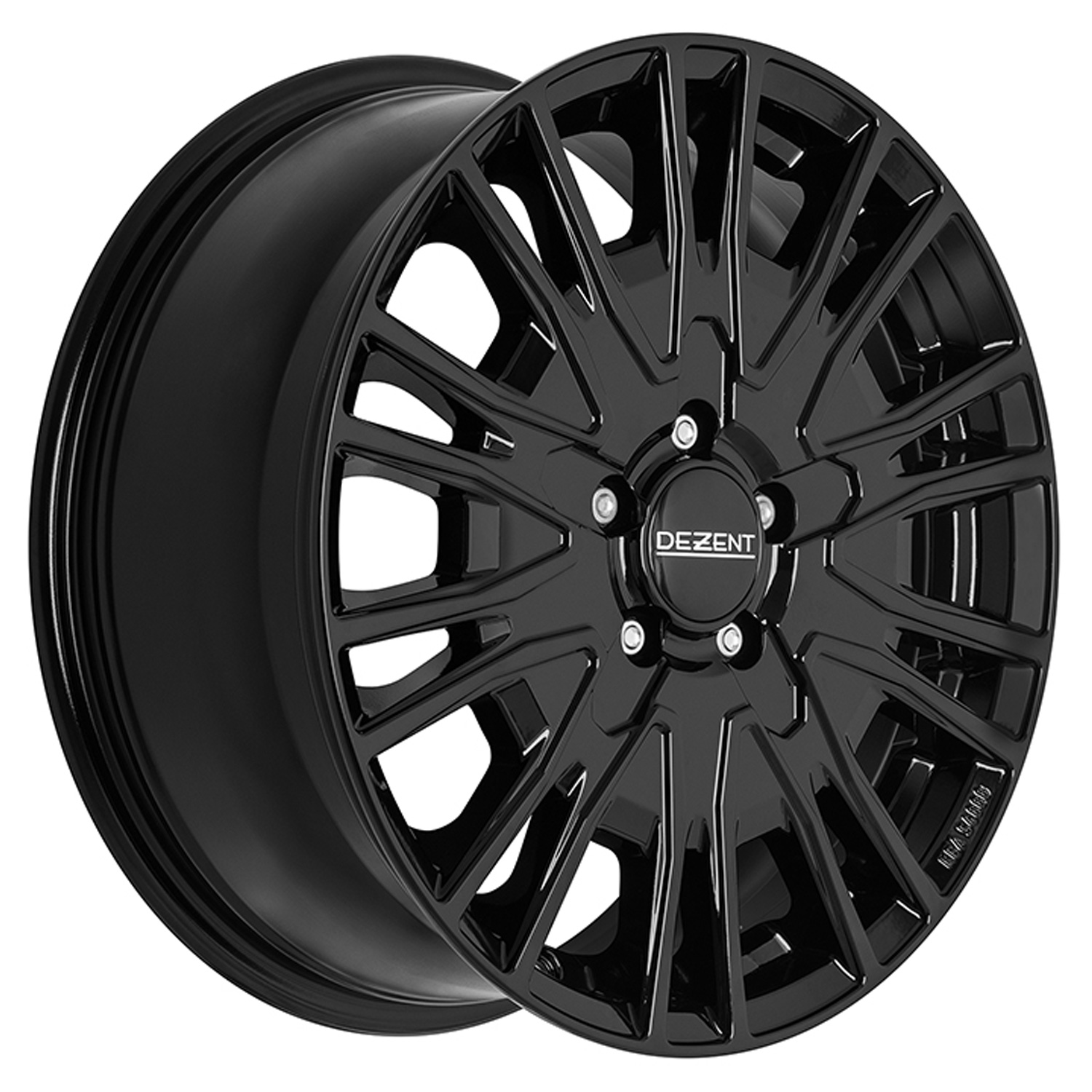 DEZENT wheel KE black 7.5x18 ET43 5x130 18 Inch