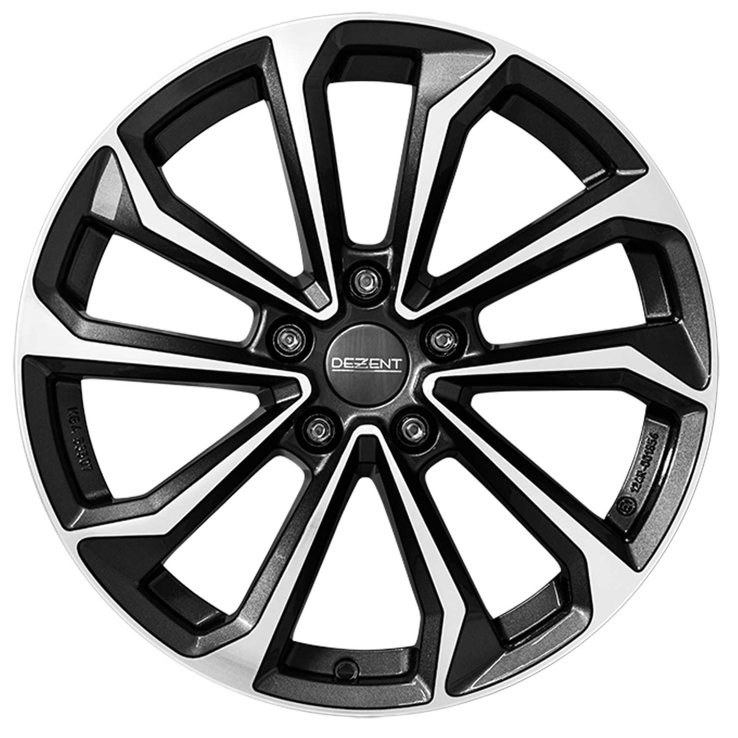 DEZENT wheel KS dark 7.5x18 ET52 5x114.3 18 Inch
