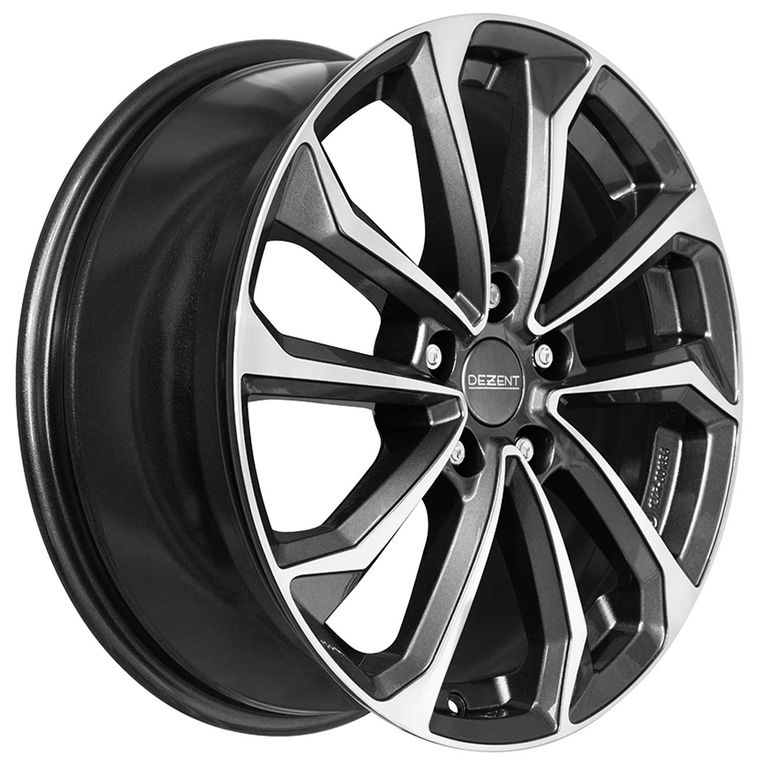 DEZENT wheel KS dark 7.5x18 ET52 5x114.3 18 Inch