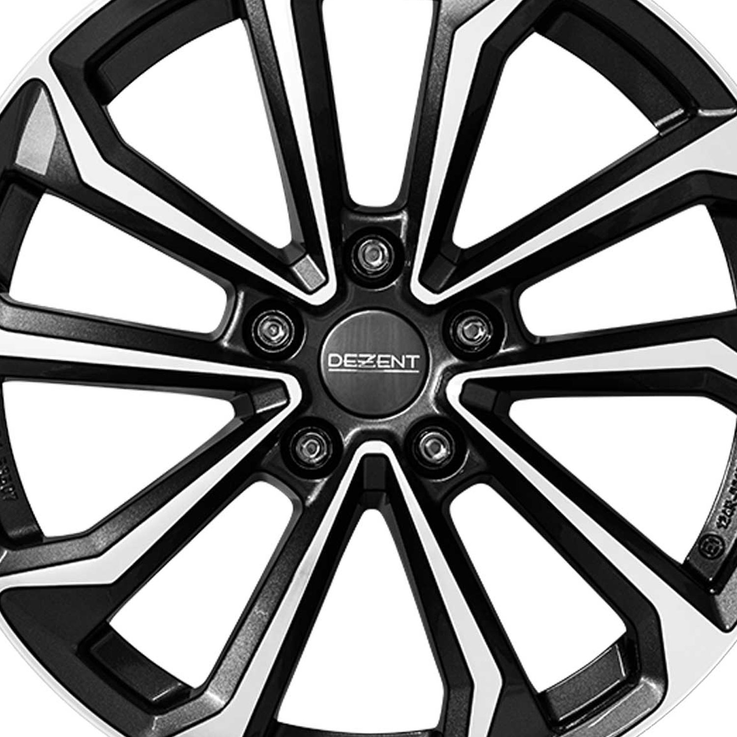 DEZENT wheel KS dark 7.5x18 ET52 5x114.3 18 Inch