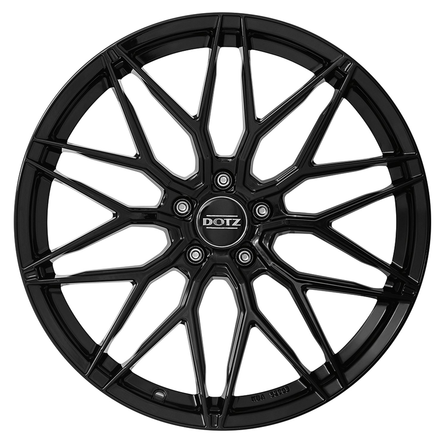 DOTZ wheel Suzuka black 9.5x19 ET44 5x112 19 Inch