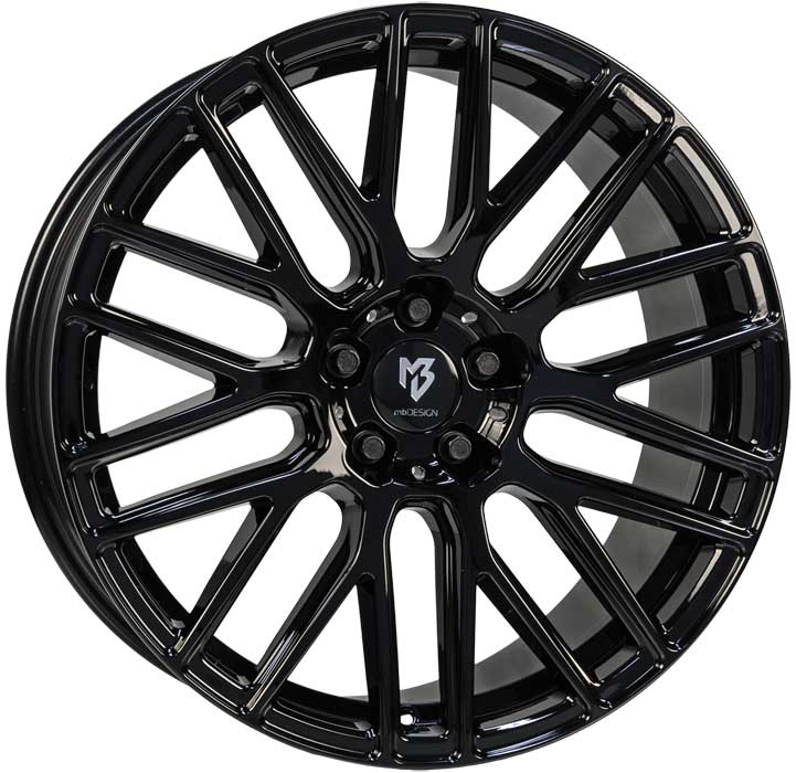 MB Design wheel rear KV4 9x20 ET40 5x112 20 Inch black glossy