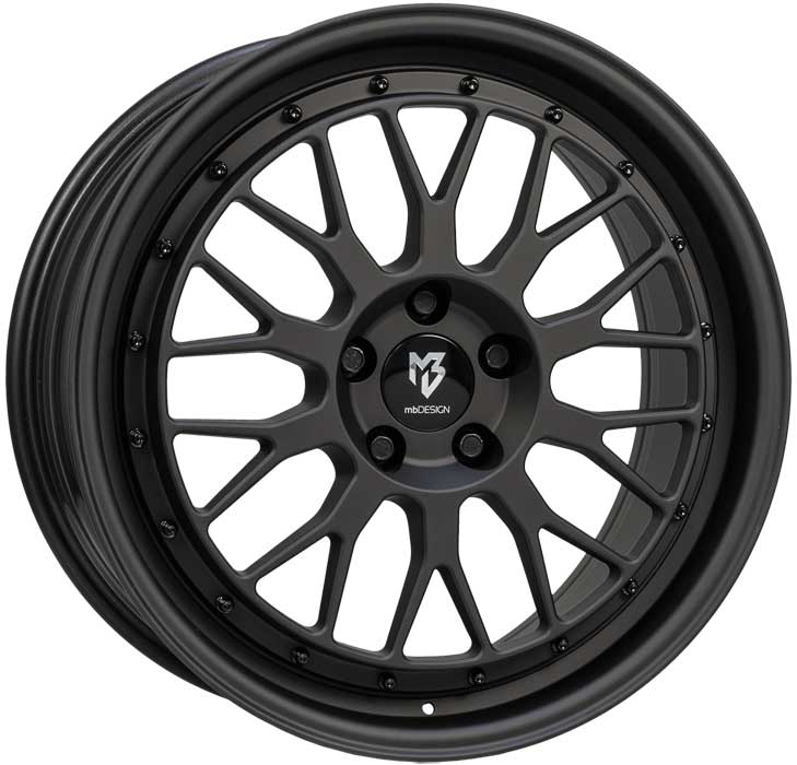 MB Design Wheel LV1 8,5x19 ET45 5x114,3 19 Inch black matt
