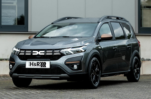 H&R Lowering Springs on Dacia Jogger