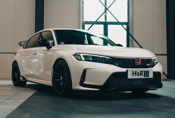 H&R Sport Springs on Honda Civic Type R